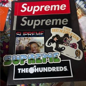 Supreme Red and Black Bag Collection